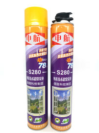 Winter Use Water Resistant Spray Foam One Component Adhesive With Fabulous Thixotropy